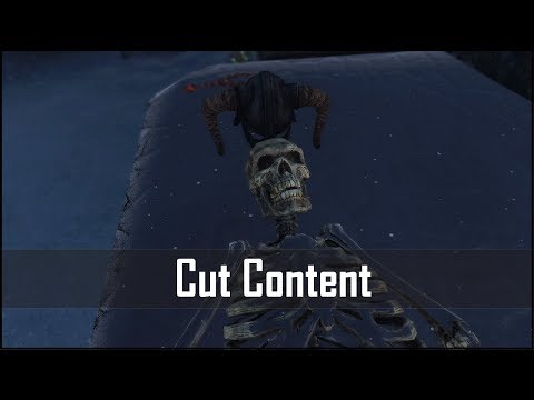 Skyrim's Cut Content: A Further Look  at What Could've Been in The Elder Scrolls 5 (Part 4)