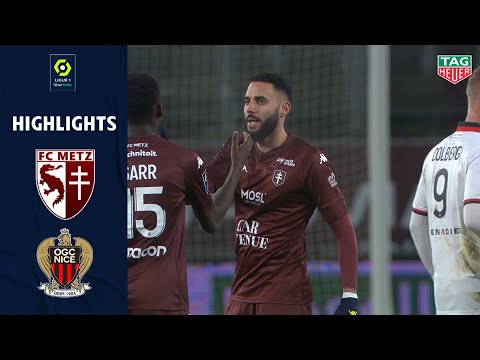 FC METZ - OGC NICE (1 - 1) - Highlights - (FCM - OGCN) / 2020-2021