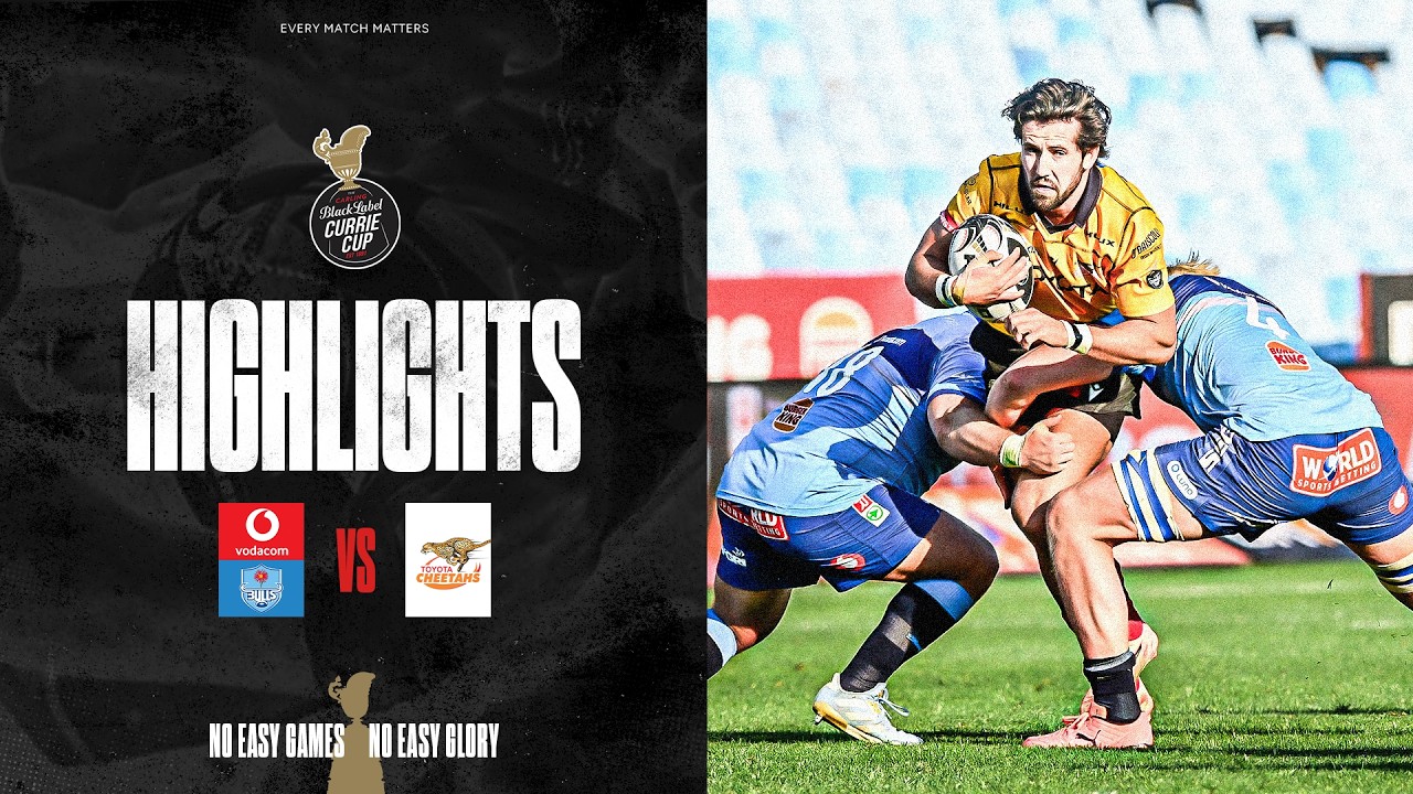  Vodacom Bulls XV v Toyota Cheetahs | Carling Currie Cup | 16 August