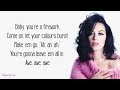 Firework - Katy Perry (Lyrics)