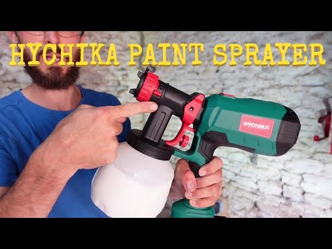 Hychika ep013 paint sprayer review
