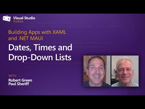 Dates, Times, and Drop-Down Lists (10 of 18) | Building Apps with XAML and .NET MAUI