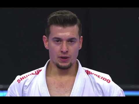 Ali Sofuoglu (TUR) Vs Kakeru Nishiyama (JPN) FINAL Male Kata Karate 1 Matosinhos 2022
