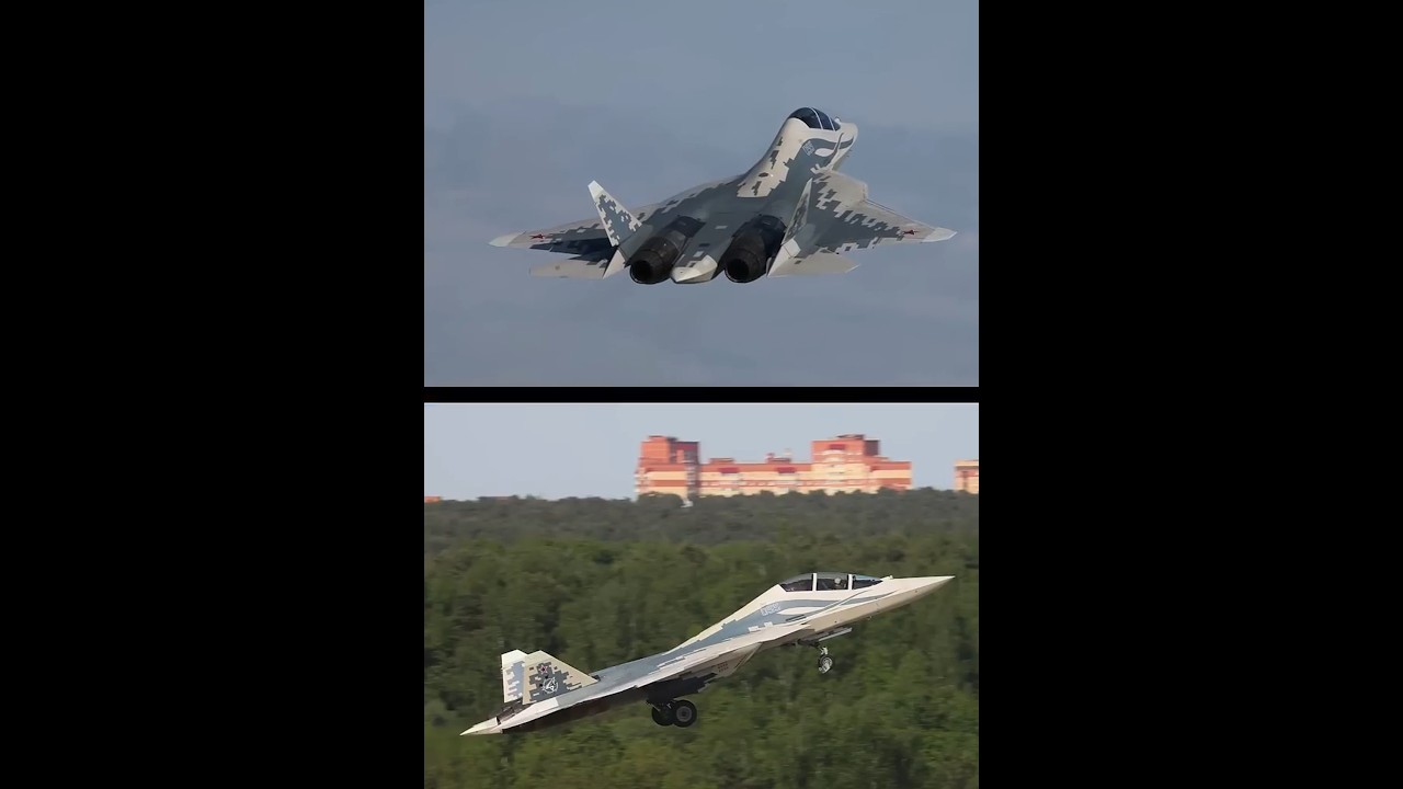 Russian twin seater Su-57D stealth fighter in a flurry of glorious imagery