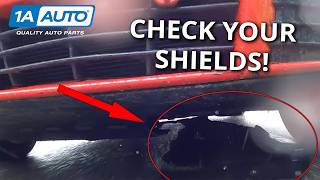 Scraping Noise Under Car? Dragging Splash Shield? Try This DIY Quick Fix!
