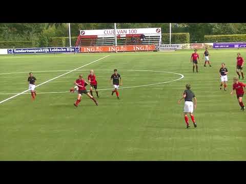 Isaiah Ahmed bekerwedstrijd UVV JO15-2 - AFC Quick 1890 JO15-1 1ste helft deel 2