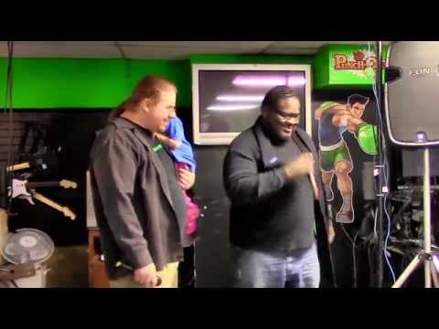 Mega Ran and Jamie Performing Turtle Power @GameUnderground