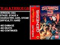 Streets Of Rage 3 USA Sega Genesis Stage 4 Hard Difficulty