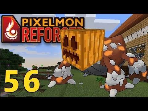 [56] Heatran's Cursed Pumpkin Prank! (Pixelmon Reforged Gameplay)