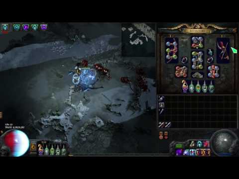 PoE 2.2: CI Chaos Crit Spark / Vaal Spark build