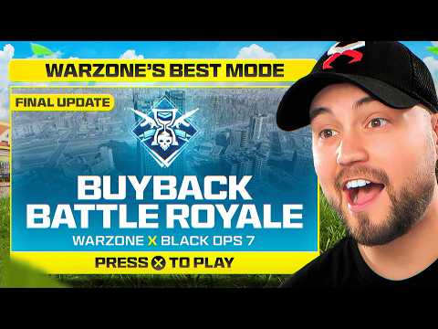 Warzone's NEW BUYBACK MODE is Actually FUN! (BO7 WZ)