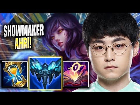 SHOWMAKER IS A GOD WITH AHRI! - DK ShowMaker Plays Ahri MID vs Leblanc! | Season 2022