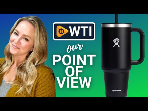 Hydro Flask Travel Tumbler Stainless Steel Vacuum Insulated Tumbler with Lid and Straw for Cold Water and Drinks for Sports - WTI product video review
