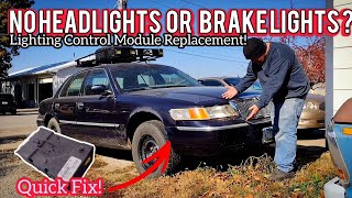 How To Replace Lighting Control Module - Grand Marquis | Crown Vic | Town Car