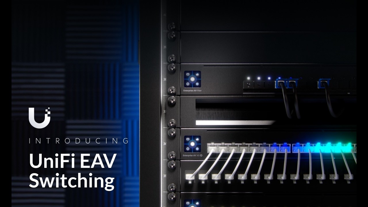Introducing: UniFi Enterprise Audio/Video Switching with Precision Hardware Timing