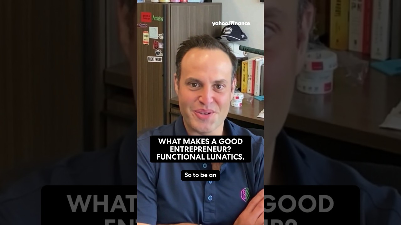 This investor explains why entrepreneurs need to be functional lunatics. 🤪