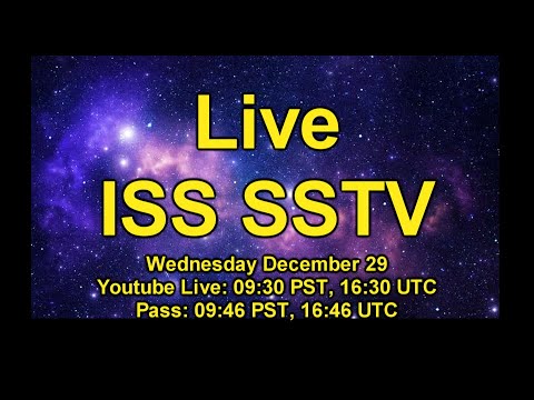 Live ISS SSTV pass