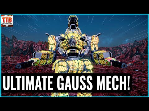 The UBER TURRET - Gausszilla In Its FINAL FORM! - Annihilator - German Mechgineering #1238 MWO