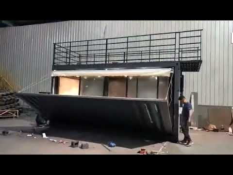 hysun modified pod out container coffee bar container shop