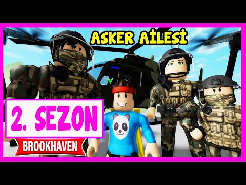 💂 ASKER AİLESİ BENİ EVLAT EDİNDİ 🎖️ 2. SEZON AİLE HİKAYESİ 🏡 NiKO ile Roblox Brookhaven Parodileri 🏡