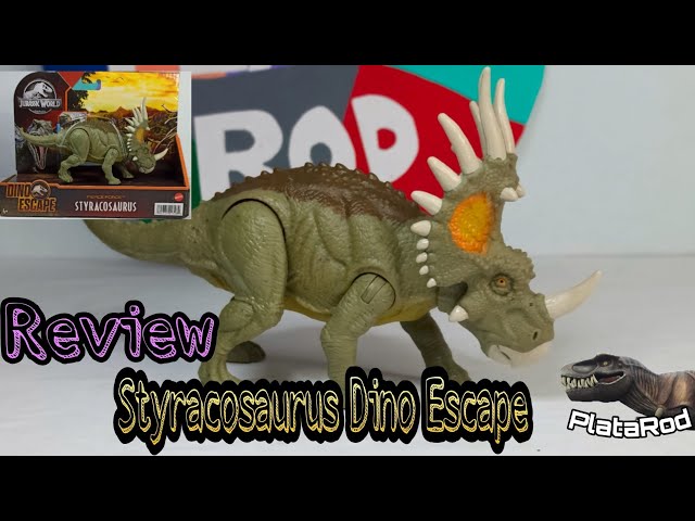 Vídeo relacionado con Mattel - Jurassic World Fierce Force Styracosaurus