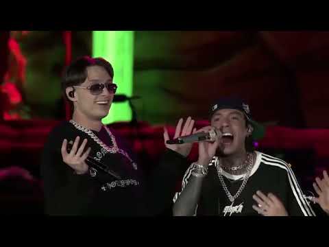 Peso Pluma x Natanael Cano x Gabito Ballesteros - VINO TINTO [En Vivo, Disney+]
