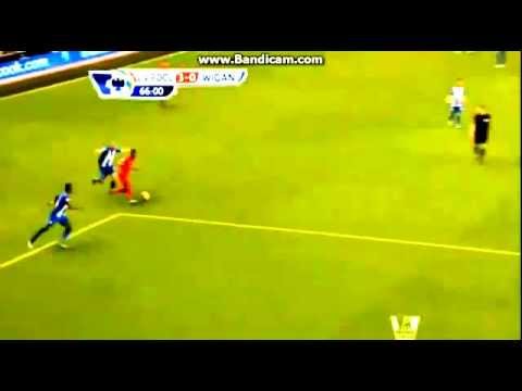 Jose Enrique first liverpool goal vs wigan