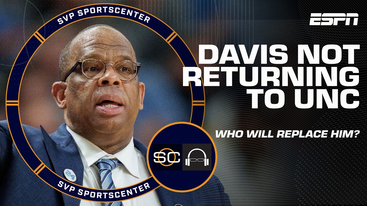 REACTION to Hubert Davis not returning as North Carolina's men's basketball head coach | SC with SVP