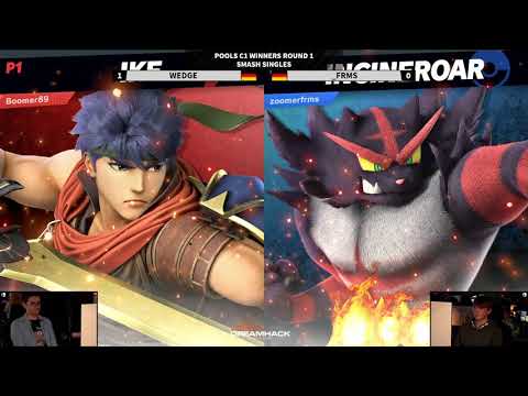 DHDE20 - Wedge (Ike) Vs. _frms (Incineroar) - Pools C1 WR1 - Ultimate