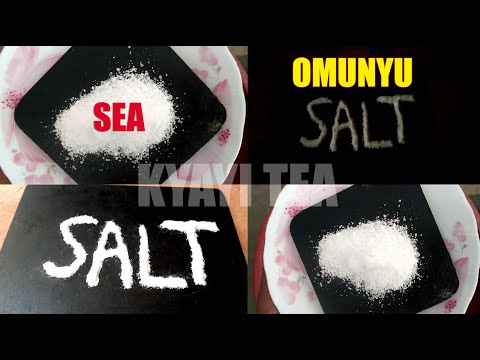 Omunyu Ddagala nyo Okweyambulula Ebizibu Ebinene ne Bisirani Salt Sea