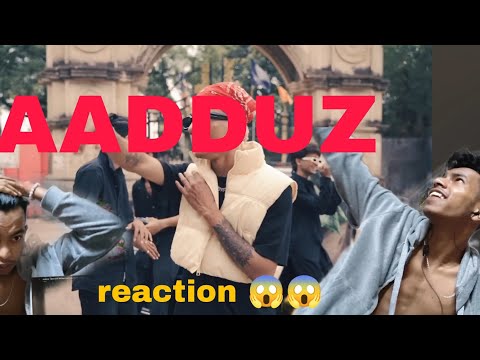 MC SHEK :  AADUZ / BAN GAYA RAPPER ( OFFICIAL MUSIC VIDEO ) REACTION 😱 VIDEO 2K24