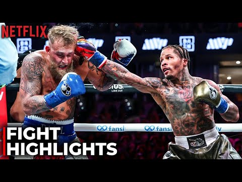 Gervonta Davis Vs Jake Paul FULL FIGHT HIGHLIGHTS | NETFLIX