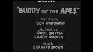 Buddy of the Apes (1934) [HQ Opening & Closing]