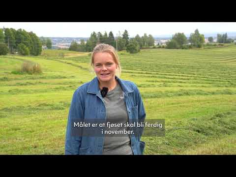 Valtra i full sving hos Nora Sandberg