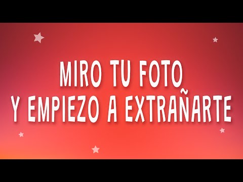 Miro tu foto y empiezo a extrañarte - Q' Lokura, Valentino Merlo - TU FOTO (Letra)