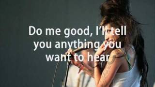 Amy Winehouse - Do Me Good (lyrics)