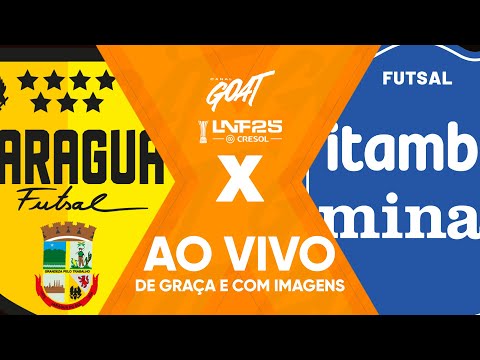 JARAGUÁ X MINAS | OITAVAS | LIGA NACIONAL DE FUTSAL - LNF 2025 | AO VIVO E COM IMAGENS