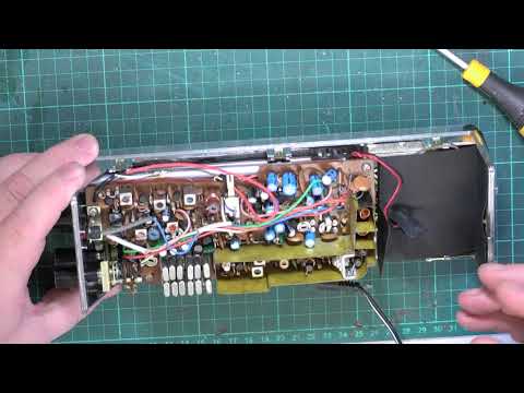 Merit 6000 CB27/81 UK FM 6ch 4W handheld CB radio - Service