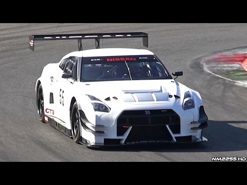2016 Nissan GT-R NISMO GT3 Testing on Track - AMAZING Sound!