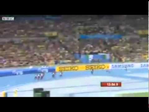 Mo Farah Wins Men's 5000m at World Athletics Championships Daegu 2011