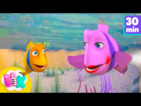 Lindo Pescadito 🐠 En el agua clara | Canciones para Niños | HeyKids - Canciones infantiles