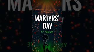 Martyrs Day |Martyrs Day Status | Martyrs Day Whatsapp Status |Martyrs Day 30 January |Shaheed Diwas