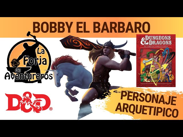 Vídeo relacionado con Dungeons & Dragons Bobby el Bárbaro Camiseta sin Mangas
