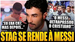 É O FIM DA DISCUSSÃO: MESSI x CRISTIANO RONALDO? STAG MANDOU A REAL SOBRE A COMPARAÇÃO DOS GOATS 1