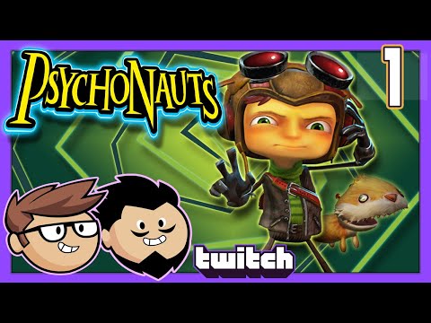 Psychonauts Let's Play: Psychic Summer - PART 1 - TenMoreMinutes Twitch VOD