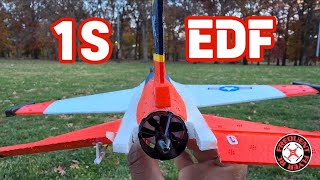 DeeRC Micro F16 Converted to 1S EDF 👀💀
