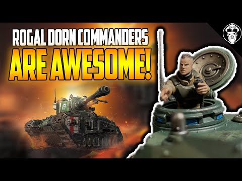 The NEW Rogal Dorn Commander is Awesome! | Astra Militarum | Warhammer 40,000