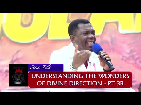 Understanding The Wonders of Divine Direction PT. 3B - Pst. Alexander Cornelius
