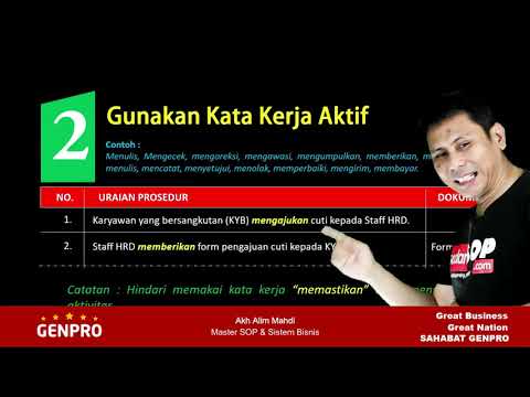 Tips Menulis SOP Perusahaan