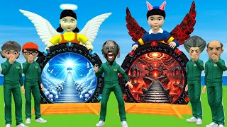 Download lagu Scary Teacher 3D vs Squid Game Choose Heaven or Hell and Do Good Or Evil 5 Times Challenge mp3 Download lagu Scary Teacher 3D vs Squid Game Choose Heaven or Hell and Do Good Or Evil 5 Times Challenge mp3